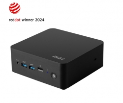 MSI Cubi NUC 1M-002BAUMini PC Barebone: Intel® Core™ Ultra 5 120U 10 Cores (2P8E) 12 Threads upto 5.0GHz - 2x DDR5 SODIMM Slot - 2x M.2 SSD Slot - Integrated Graphics - WiFi 6, BT 5.3 - 2x HDMI, 2x Thunderbolt, 2x GLAN, Card Reader - No Power Switch Cabl