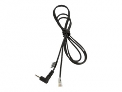 JABRA RJ9A TO 2.5MM STRAIGHT CORD,1M  8800-00-75