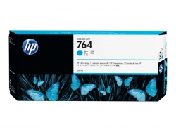 HP 764 300-ML CYAN INK CARTRIDGE C1Q13A - T3500  C1Q13A