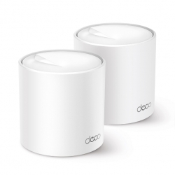 TP-LINK DECO X60 2-PACK AX3000 V3.2 SMART WHOLE HOME MESH WIFI SYSTEM, 3YR DECOX60(2-PACK)