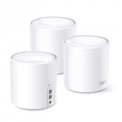TP-LINK DECO X60 3-PACK AX3000 V3.2 SMART WHOLE HOME MESH WIFI SYSTEM, 3YR DECOX60(3-PACK)
