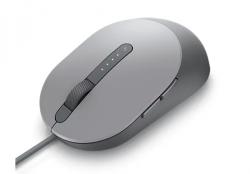 Dell MS3220 Mouse - USB 2.0 - Laser - 5 Button(s) - Titan Gray - Cable - 3200 dpi - Scroll Wheel - Right-handed Only 570-ABDN
