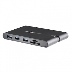 STARTECH.COM USB C MULTIPORT ADAPTER 4K HDMI/VGA - PD 3.0/3XUSB/SD/MICROSD 3 YR DKT30CHVSCPD