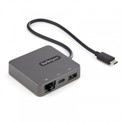 STARTECH.COM USB-C MULTIPORT ADAPTER - 4K HDMI/VGA - USB 3.0/3.1/3.2 10GBPS 3 YR DKT31CHVL