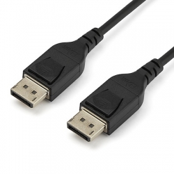 STARTECH.COM 6' 2M VESA CERTIFIED DISPLAYPORT 1.4 CABLE W/LATCHES DP 8K/4K LIFETIME WARR DP14MM2M