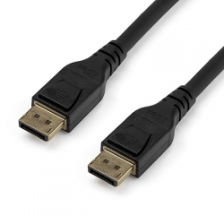 STARTECH.COM 3M DISPLAY 1.4 CABLE, 8K 60HZ, UHD 4K 120HZ, HDR, VESA CERTIFIED, BLACK, LTW DP14MM3M