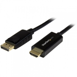 STARTECH.COM 1M DISPLAYPORT TO HDMI ADAPTER CABLE, 4K, 3YR  DP2HDMM1MB