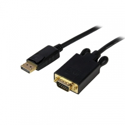 STARTECH 1.8M DISPLAYPORT TO VGA ADAPTER, 3YR (DP2VGAMM6B)