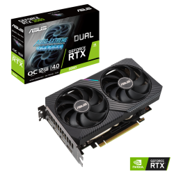 NVIDIA DUAL-RTX3060-O12G-V2 Graphic Card, LHR Version 90YV0GB2-M0NA10
