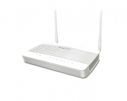 DrayTek Vigor 2767axVDSL2 35b Router with 1 x VDSL modem, 1 x 2.5GbE WAN/LAN port, 3 x GbE LAN ports, SPI Firewall, CSM, QoS, 802.11ax (WiFi 6, AX3000), 16 x VPN tunnels, and support VigorACS 3
