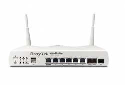 Draytek Multi WAN Router with VDSL2 35b/ADSL2+, 1 x GbE WAN/LAN, and 3G/4G USB WAN port for Load Balancing and Fail-over, Vigor 2865Vac