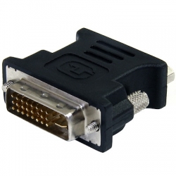 STARTECH.COM DVI TO VGA CABLE ADAPTER - BLACK - M/F -LIFETIME WARRANTY DVIVGAMFBK