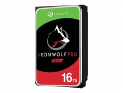 SEAGATE IRONWOLF NAS PRO INTERNAL 3.5" SATA DRIVE, 16TB, 6GB/S, 7200RPM, 5YR WTY ST16000NT001