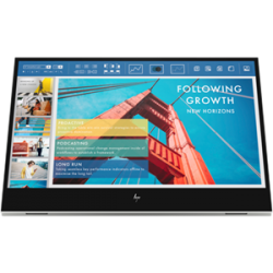 HP E14 G4 Portable Monitor, 14" FHD, 1920x1080, USB-C, Power Pass-Through, 3YR WTY (1B065AA)