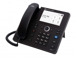 AUDIOCODES TEAMS C455HD POE IP PHONE, 5" CLR TOUCH SCREEN, BT, WIFI (EXP UNIT SUPPORTED) TEAMS-C455HD-DBW
