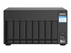 QNAP 8-BAY NAS (NO DISK) ALPINE QC 1.7GHz, 4GB, 2.5GbE(2), 10GbE SFP+(2), TWR, 2YR WTY TS-832PX-4G