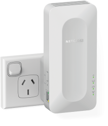 NETGEAR AX1600 4-Stream WiFi 6 Mesh Extender (EAX12) - Wallplug EAX12-100AUS