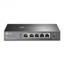 TP-Link TL-ER605 (TL-R605) SafeStream Gigabit Multi-WAN VPN Router PPPoE 1 WAN 3 Changeable WAN/LAN Ports 10BASE-T, Centralised Cloud, OMADA (TL-ER605)