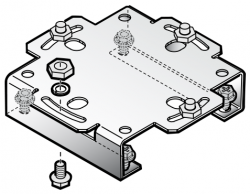 Extreme Networks OUTDOOR MOUNTING HARDWARE KIT FOR OUTDOOR ACCESS POINTS- STAINLESS STEEL FOR HARSH ENVIRONMENTS KT-147407-02