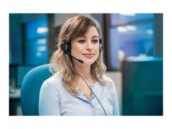 JABRA COREDED BIZ 2300 DUO QUICK DISCONNECT HEADSET  2309-820-105