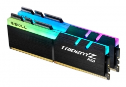 G.skill Dual Channel: 16GB (2x8GB) [Trident Z RGB] DDR4-3600MHz CL18-22-22-42 1.35V (F4-3600C18D-16GTZR)