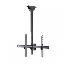 STARTECH.COM CEILING TV MOUNT - 1.8' TO 3' SHORT POLE - FOR 32" TO 75" TVS 5YR FPCEILPTBSP