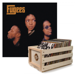 Crosley Record Storage Crate Fugees The Score Vinyl Album Bundle SM-88985434501-B
