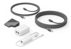 LOGITECH CAT5E KIT, W/ TAP RECEIVER DONGLE PSU & ADAPTORS(2.97M), CAT5E CABLE(7M), 2YR WTY 952-000019