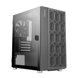 Antec NX200M m-ATX, ITX Value Case, Large Mesh Front for excellent cooling, Side Window, 1x 12CM Fan Included, Radiator up to 240mm.