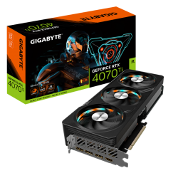 GIGABYTE RTX 4070 TI GPU, PCIe16, DP(3), HDMI, 12GB GDDR6X, GAMING OC V2, 3YR GV-N407TGAMING-OCV2-12GD