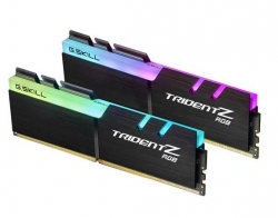 G.skill DUAL CHANNEL: 16GB (2x8GB) Trident Z RGB LED Lighting (For AMD) DDR4 3600MHz 18-22-22-42 (F4-3600C18D-16GTZRX)