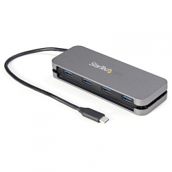 Startech 4 Port USB C Hub - 4x USB-A - 5Gbps USB 3.0 Type-C Hub (USB 3.2/3.1 Gen 1) - HB30CM4AB