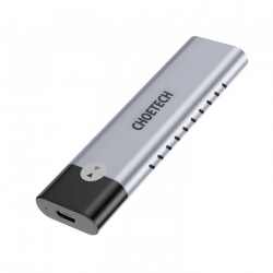 Choetech PC-HDE03 New Generation NVMe PCIe M.2 SSD to USB 3.1 Type C Gen 2 Adapter and Enclosure