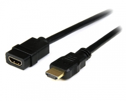 STARTECH.COM 2M HDMI EXTENSION CABLE, 4K X 2K, M TO F, BLACK, LTW HDEXT2M