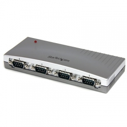 STARTECH.COM 4 PORT USB TO SERIAL RS232 ADAPTER HUB - DB89 LIFETIME WARR ICUSB2324