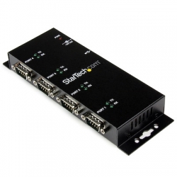 STARTECH.COM 4 PORT USB TO SERIAL RS232 ADAPTER HUB WALL MOUNTABLE 2 YR ICUSB2324I