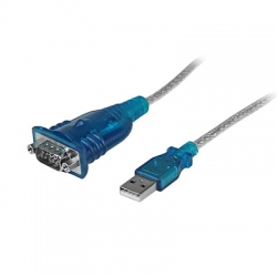 STARTECH.COM USB TO RS232 DB9 SERIAL ADAPTER, M TO M, 40CM, 3YR ICUSB232V2