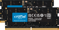 CRUCIAL 32GB KIT (2X16GB) DDR5 NOTEBOOK MEMORY, PC5-44800, 5600MHz, CL46, 1.1v, LIFE WTY[CT2K16G56C46S5]