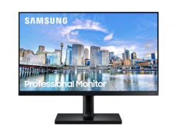 Samsung 24" T45F LED Monitor FLAT 24IN / IPS / 4MS / 75HZ / 1920 X 1080 / 16:9 / 16.7M / 2 X HDMI 1 X DP / HAS VESA (LF24T450FQEXXY)