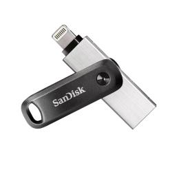 SanDisk iXpand Flash Drive Go, SDIX60N 256GB, Black, iOS, USB 3.0, 2Y SDIX60N-256G-GN6NE