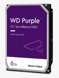 WD Purple WD63PURZ 3.5" 6TB 256MB Surveillance HDD WD63PURZ