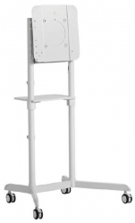 Atdec TV Cart White Mobile w/Rotation (AD-TVC-70R-W)