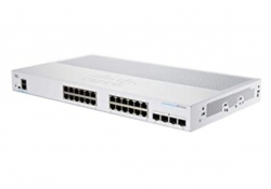 Cisco 24 x 10/100/1000 ports with 195W power budget CBS220-24P-4G-AU