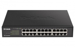 D-Link 24-Port Gigabit Smart Managed PoE Switch with 12 PoE ports (100W PoE budget) (DGS-1100-24PV2)