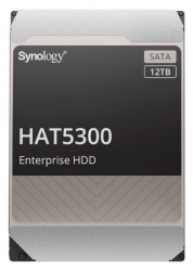 Synology -Enterprise Storage drives for Synology systems , 3.5" SATA Hard drive, HAT5300 , 12TB, 5 year Warranty (HAT5300-12T)