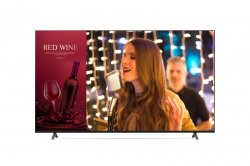 LG COMMERCIAL (UR640S) 86" UHD TV, 330NITS, HDMI(3), LAN, USB, SPKR, 16/7 USAGE, VESA, 3YR 86UR640S