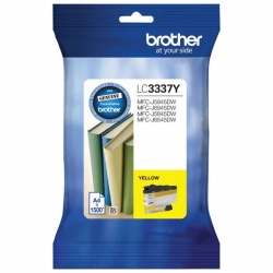 Brother YELLOW INK CARTRIDGE TO SUIT MFC-J5945DW - UP TO  1500PAGES LC3337Y