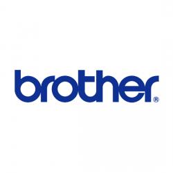Brother 12MM BLUE ON WHITE TZ TAPE 8VA91393121