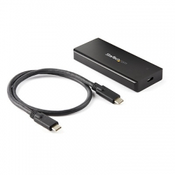 STARTECH.COM USB-C TO M.2 PCIe SSD RUGGED ENCLOSURE, IP67 RATE, USB 3.1,TB3 COMPATIBLE,2YR M2E1BRU31C