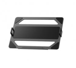 Brateck Universal Aluminum Laptop Holder For Monitor Arms Black, 304x227x39mm, Weight Capacity: 9kg, Vesa Compatible:75x75 (Ls) NBH-9-BK